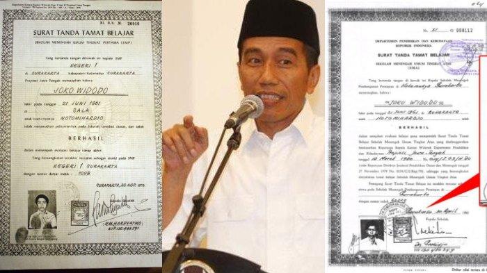 KPU DKI Serahkan Ijazah Jokowi