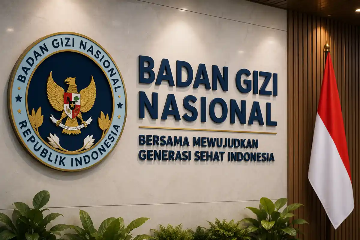 Ilustrasi Badan Gizi Nasional (BGN) yang mengoordinasikan program Makan Bergizi Gratis.