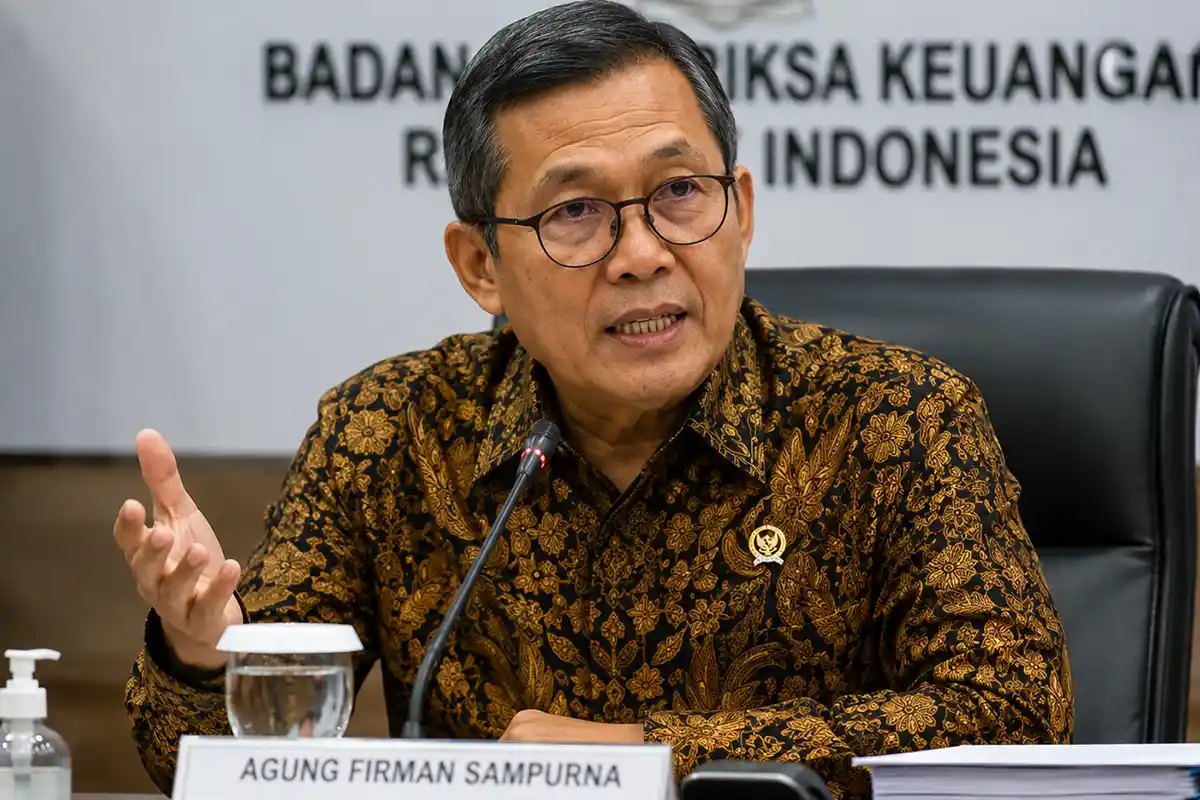 Ilustrasi Agung Firman Sampurna, mantan Ketua BPK periode 2019–2022