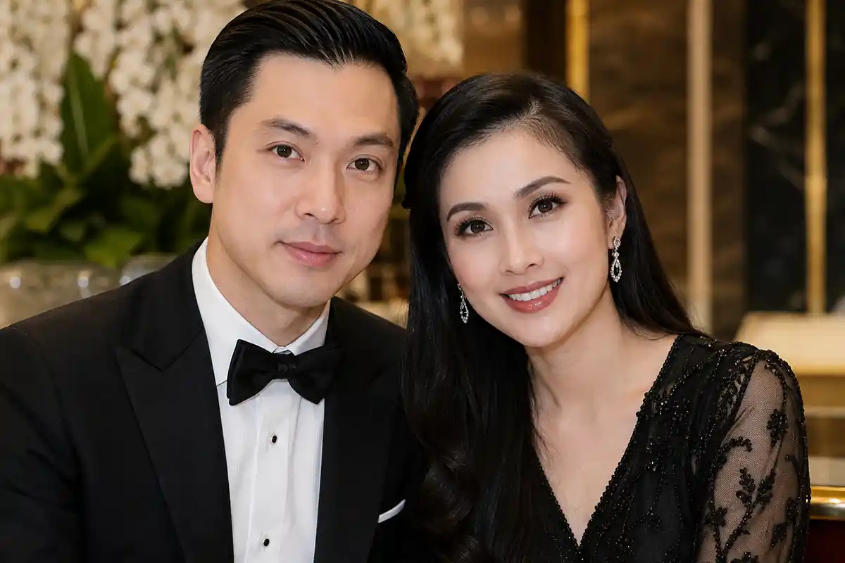 Tersangka kasus korupsi tata niaga timah Harvey Moeis bersama istrinya Sandra Dewi.